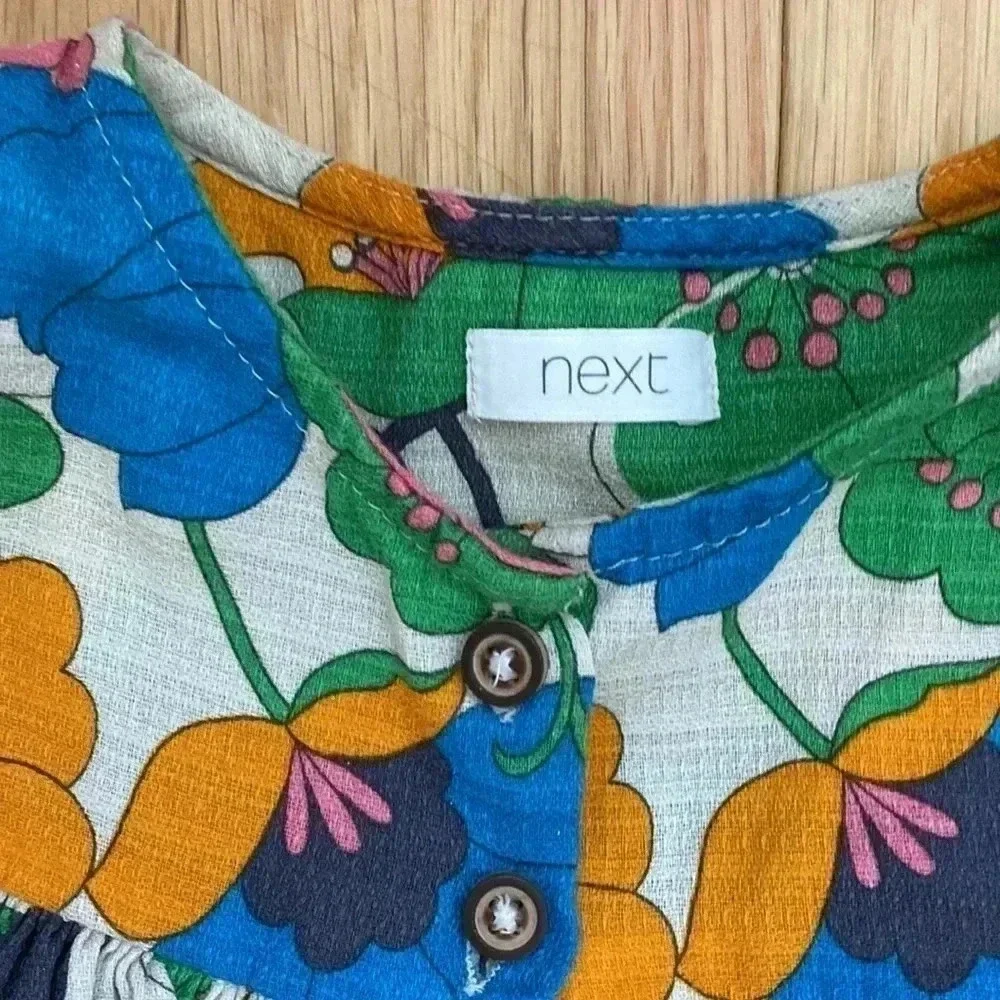 NEXT Baby girl floral dress 18-24 months